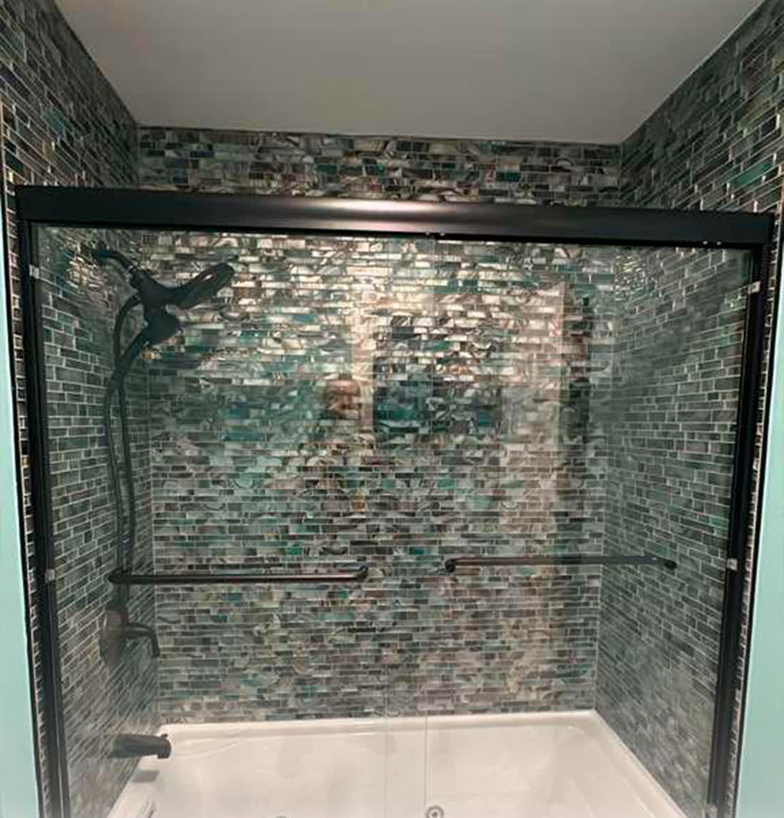 Bathroom renovation in progress